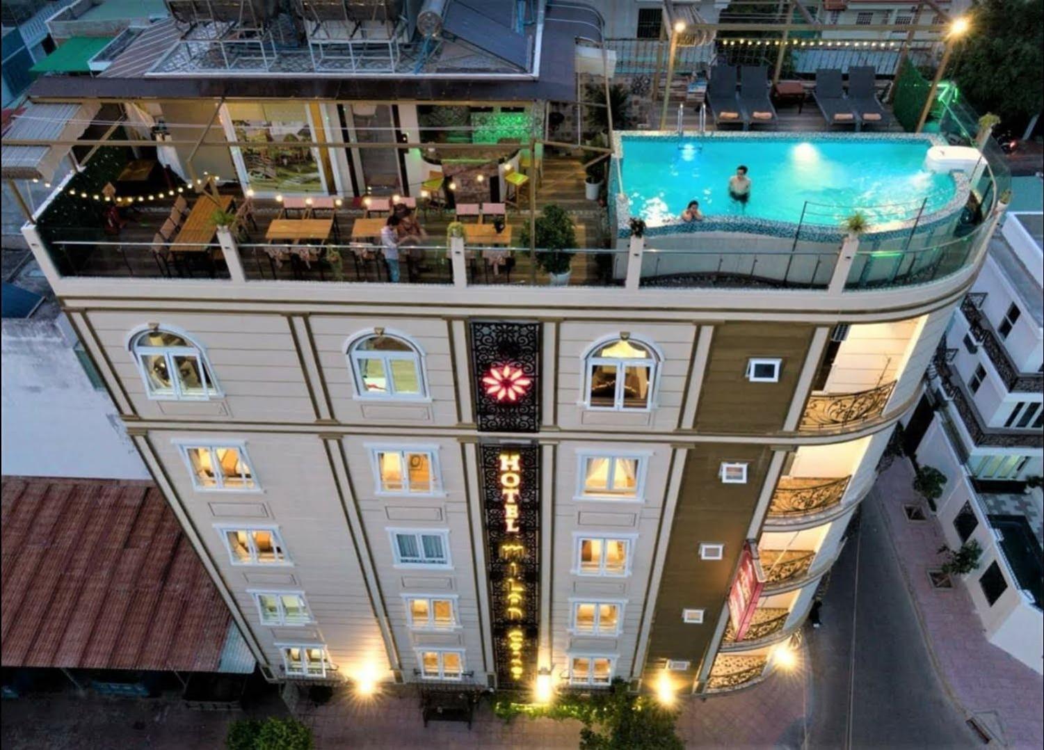 Milan Corner Hotel Vung Tau Exteriör bild